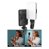 Luz Led De Videoconferencia For Smartphones Con Clip