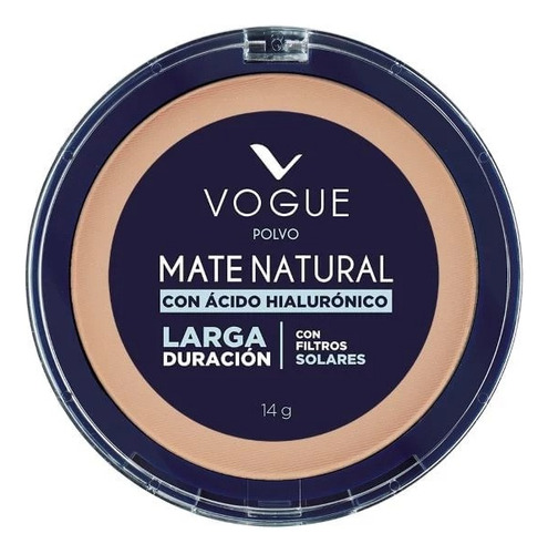 Vogue Polvo Compacto Natural Mate 14g