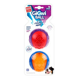 Gigwi Juguete Bola Para Perro - Pack X 2 Talla Large (7cm)