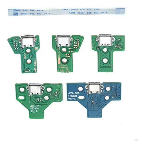 5x Centro De Carga + Flex Todos Modelos A Elegir Para Ps4 | MercadoLibre