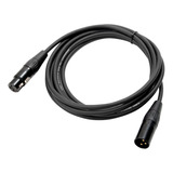 Cable Para Microfono Xlr Canon Canon 6 Metros La Roca