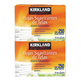 Toallitas Para Secadora Kirkland 2/250 C/u Total 500 Pzas.