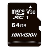 Cartão De Memória Hikvision 64gb Microsd C1 