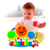 Pianinho Bebê Criança Musical Brinquedo Infantil Educativo