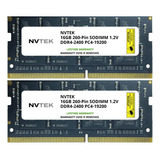 Nvtek Kit 32 Gb (2 X 16 Gb) Ddrpcsodimm Actualización Del