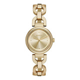 Reloj Para Dama Dkny Ny2768 Color Dorado De Acero