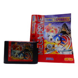 Sonic  Spinball Mega Drive Sega Tectoy Sem Caixa Original