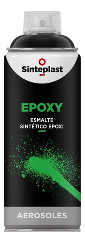 Pintura Epoxi En Aerosol Sinteplast Blanco O Negro