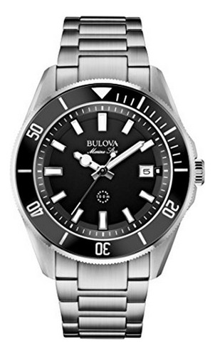 Reloj De Acero Inoxidable 98b203 Bulova Para Hombre.