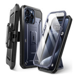 Funda Supcase Ubpro Con Mica Para iPhone 15 Pro Max 6.7