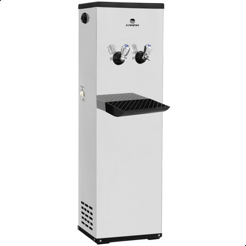 Bebedouro De Água Industrial De Coluna Karina 220v Cor Inox