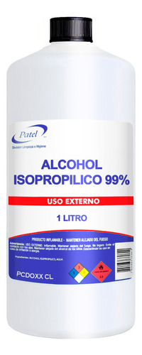 Alcohol Isopropilico De Alta Pureza 1 Litro