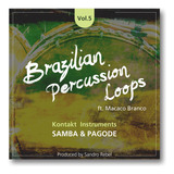 Samba Percussão Kontakt Vst Levadas Loops Samples Vol 5