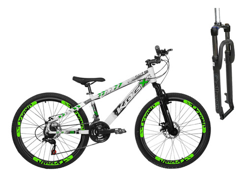 Bicicleta Aro 26 Kog Freeride 3x9 27v Hidráulico E Trava