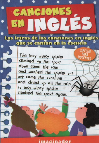 Canciones En Ingles (especial Para Docentes), De Gardiens, Sonia. Editorial Imaginador, Tapa Blanda En Español/inglés