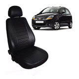 Funda Cubre Asiento Cuero Pu Chevrolet Spark 1/3 2/3 Trasero