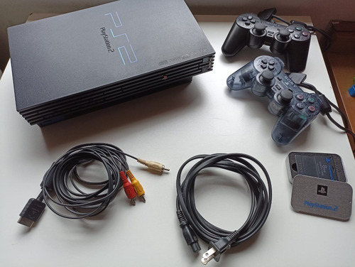 Playstation 2 Fat Standard Matte Black Scph50001