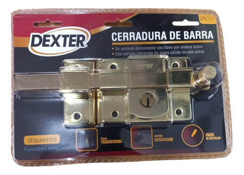 Chapa De Barra Laton Derecha Dexter 6321