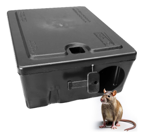 Mpq Trampa Roedor Ratones-raton 1 Pza Apilable Reutilizable