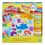 Play-doh Fundamentals Moldes De Número Y 6 Botes 170gr.