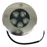 15 Balizadores Spot Led Piso 5w Embutir Chão Branco Quente