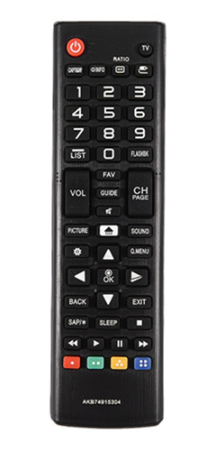 Mando A Distancia De Repuesto Para LG Akb74915304 Tv, Color