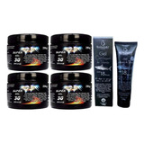 Kit 4 Super Gel 30 Ervas 250g + 1 Gel Cartilagem De Tubarão