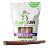 Nature Gnaws Bully Sticks Para Perros, Huesos Dentales De Ca