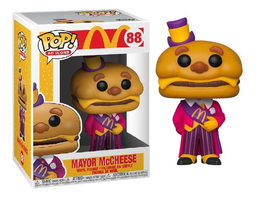 Funko Pop Mcdolnald Alcalde Mccheese 88