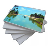 Papel Fotográfico Premium A3 Glossy 180g 100 Folhas Premium Cor Branco