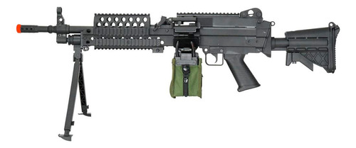 Metralhadora Suporte Fn Herstal Mk46 Mod1 S&t Airsoft