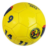 Balón De Fútbol Club América Número 2 Cosido A Máquina Color Amarillo