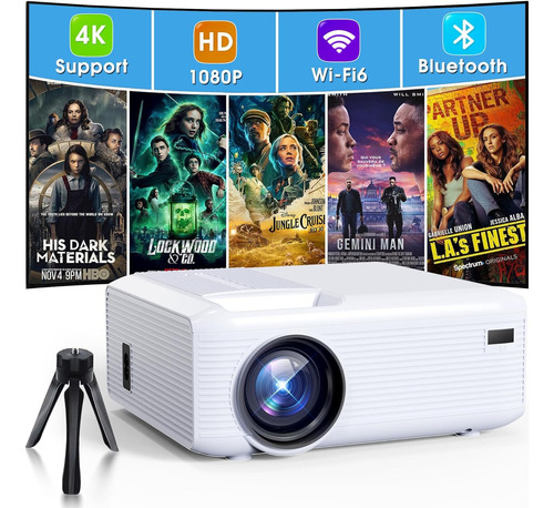 Proyector Videobeam Bluetooth Wifi 9500l Nativo Fullhd 1080p