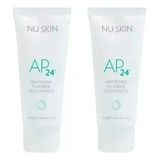 Pack 2 Pasta De Dientes Nu Skin Ap 24 Blanqueadora Nuskin