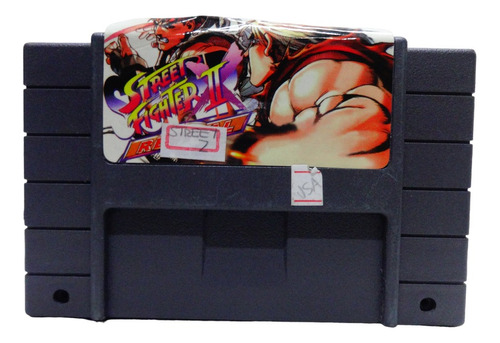 Fita Street Fighter Ii 2 Americano Snes Super Nintendo Jogo