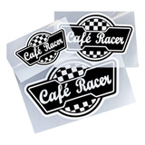 3pz Calcomania Sticker Cafe Racer Motos Moto Auto Reflejante