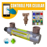 Aquecedor Ionizador Piscina Wifi 60000lts Monofasico 220v