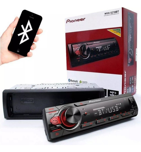 Auto Rádio Pioneer Com Usb E Bluetooth