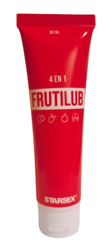 Gel Lubricante Comestible Frutilla Intimo Agua Sexshop