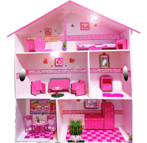 Casa De Muñeca Barbie Casita Vika Voogy M116