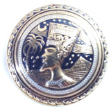 Broche Ouro De Toledo Egito Trabalhado Antigo 