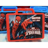 Valijitas Mediana Spidermanx10 Cumple Souvenirs Hombre Araña