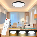 Lámpara Techo Led Plafón Decorativa Regulable Moderna Sala