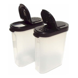 Modular Mates Spice Shakers Set Of 2 Black Seals 1 Cup ...