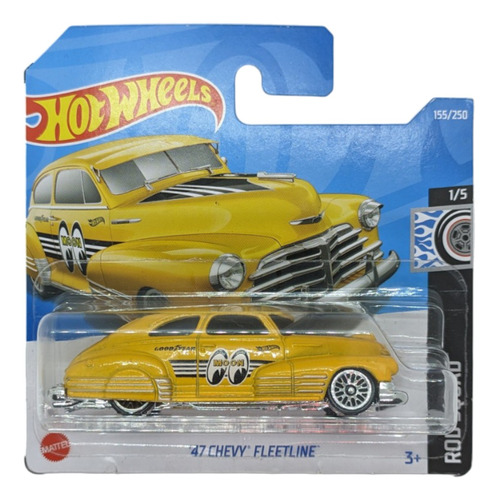 Hot Wheels 47' Chevy Fleetline Rod Squad Taxi Metal Die Cast