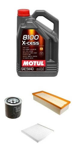 Service Vw Vento 2.0 Tsi Aceite Motul + 3 Filtros + Escaneo