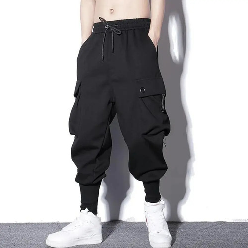 Pantalones Tipo Cargo Harem Pants For Hombre, Pantalones Ca