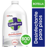 Limpiador Liquido Desinfectante Original Lysoform 800ml X 6 