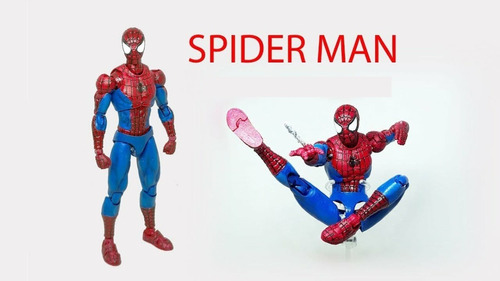 Marvel Spiderman Articulado Archivos Stl Para Impresión 3d