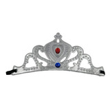 Corona Para Reina Tiara Metalizada Cotillón De Cumpleaños 